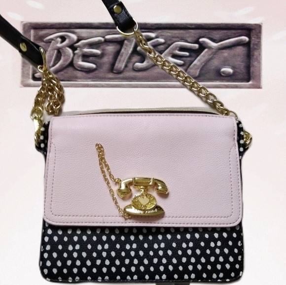🆕️ Very Rare Betsey Johnson Elegant Rotary Phone Bag - Picture 10 of 10